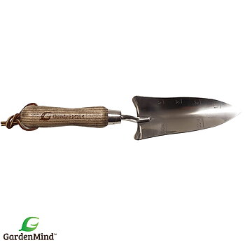 Planteringsspade nätt modell med mått i spetsen – GardenMind 32,5cm