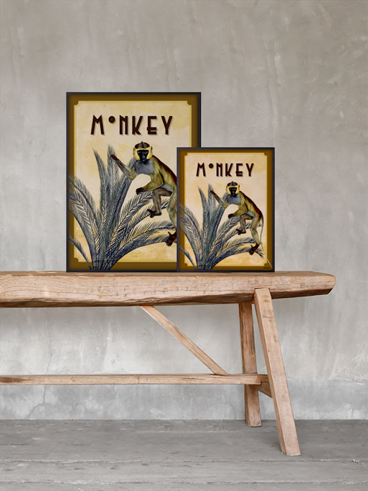 Poster Vanilla Fly – Monkey 20x25cm - 4