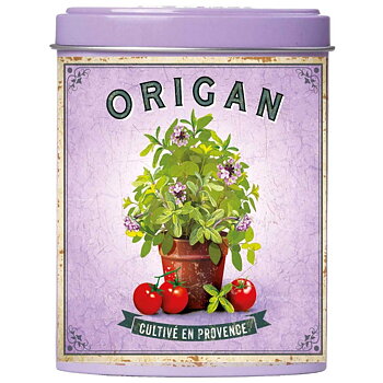 Oregano från Provence i fin plåtburk 20g