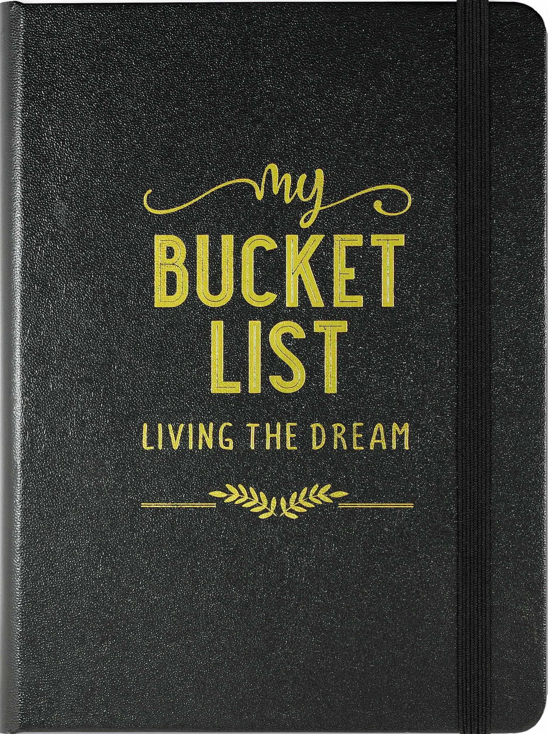 Anteckningsbok – My Bucket List: Living the Dream 16x21cm 160 sidor
