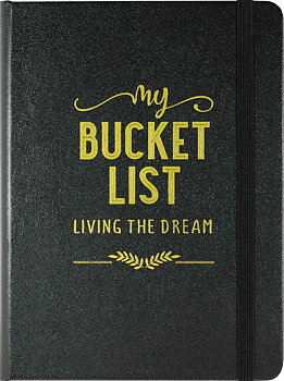 Anteckningsbok – My Bucket List: Living the Dream 16x21cm 160 sidor