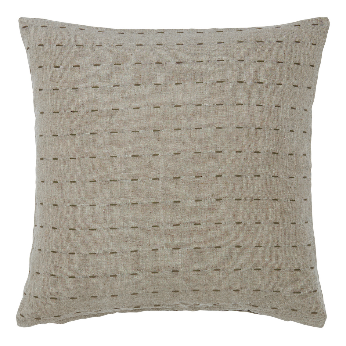 Kuddfodral HARRIET Mörk nougat i 100% linne OEKO-TEX® 45x45cm