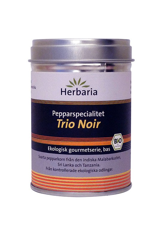 Herbaria Trio Noir – svartpeppar EKO 75g