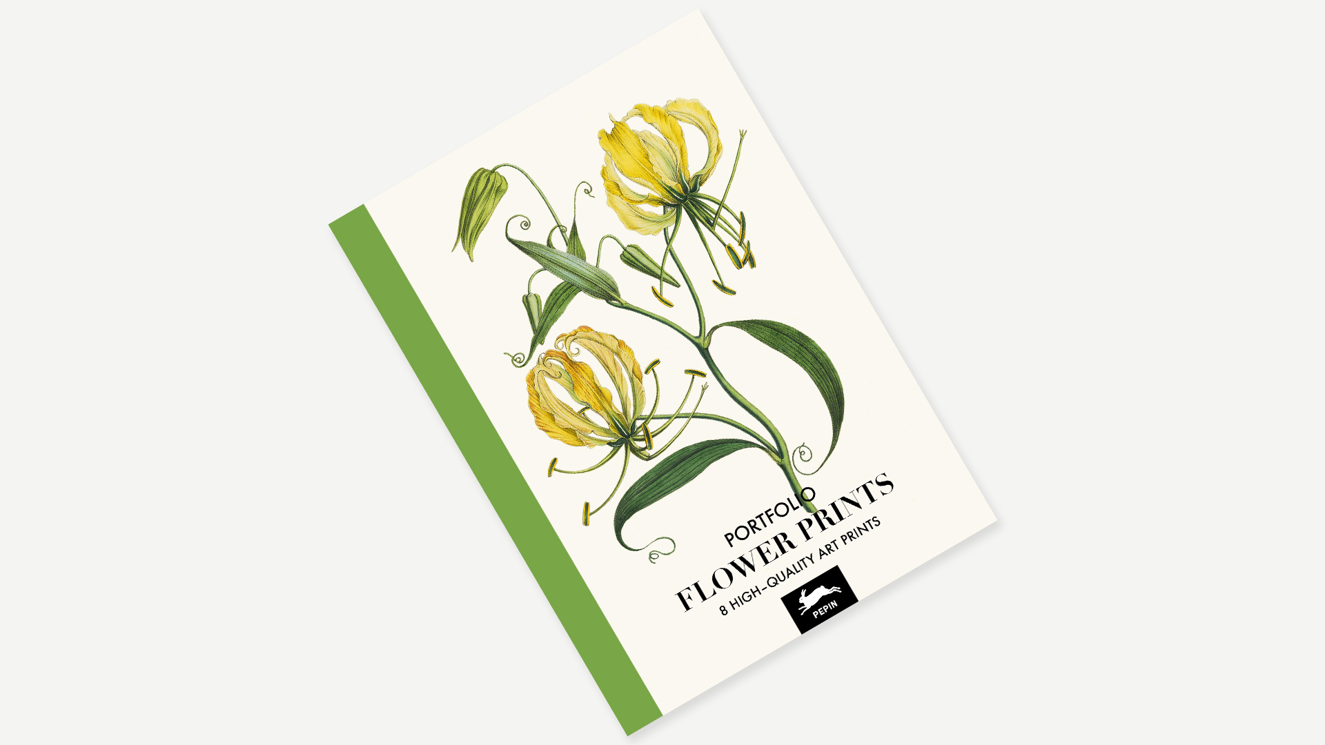 Art Portfolio FLOWER – Lyxig mapp med 8 lösa konstblad 30x42cm - 3