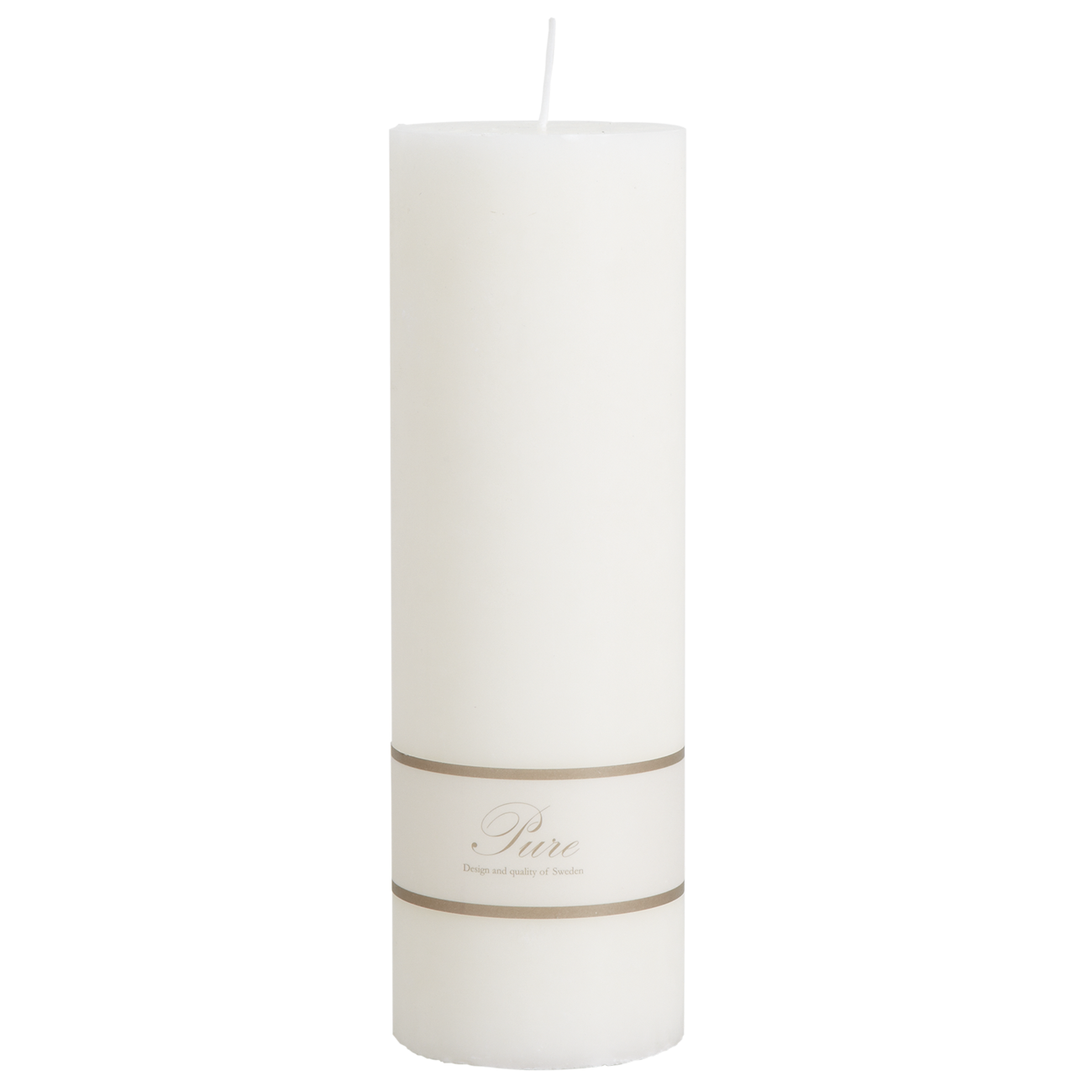 Blockljus Pure Stearin Ø8x25cm 109H
