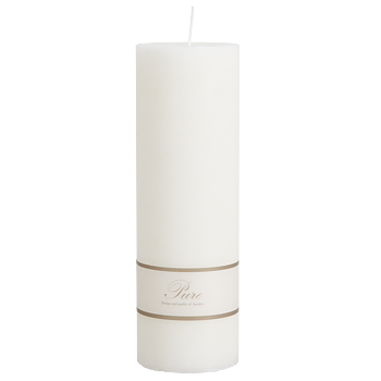 Blockljus Pure Stearin Ø8x25cm 109H
