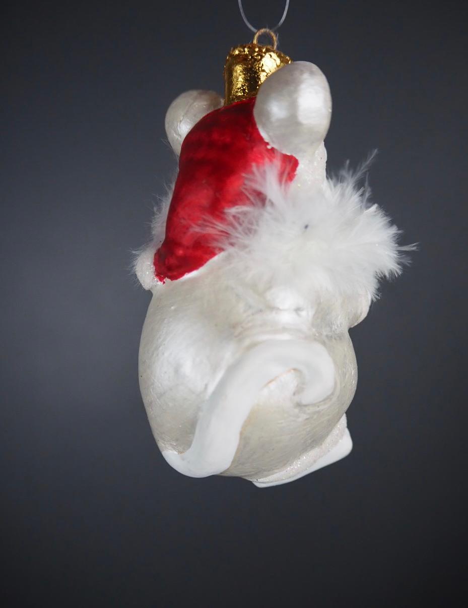 Julkula LITTLE MOUSE – mus med fjädrar