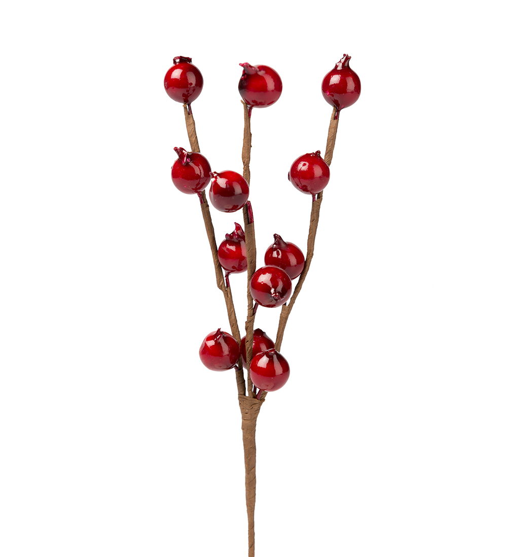 Bärkvist konstgjord H:17cm