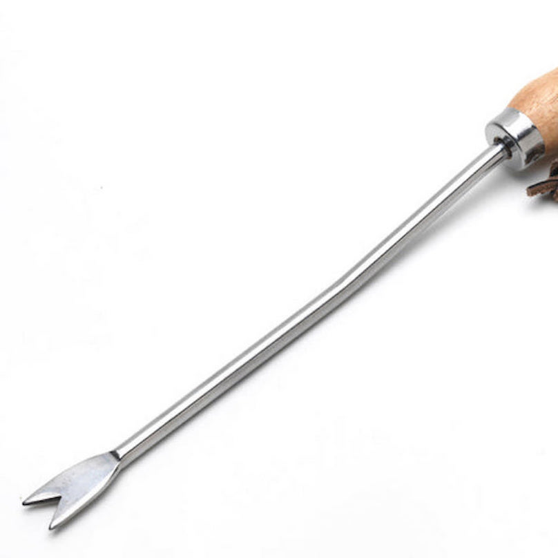 Maskrosjärn / Ogräsgaffel i rostfritt stål – Burgon&Ball 36cm - 2