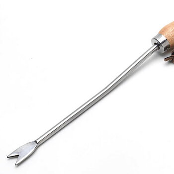 Maskrosjärn / Ogräsgaffel i rostfritt stål – Burgon&Ball 36cm