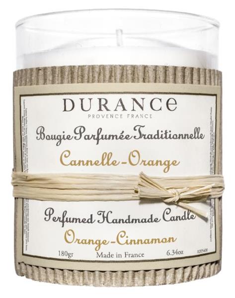 Doftljus Durance – Orange Cinnamon 180g 40H