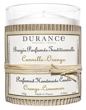 Doftljus Durance – Orange Cinnamon 180g 40H