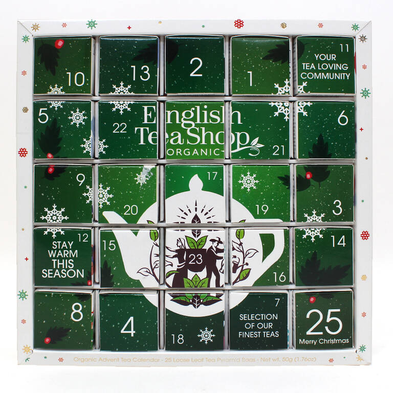 ENGLISH TEA SHOP – Adventskalender / Tekalender EKO – Grön Puzzle Box - 3