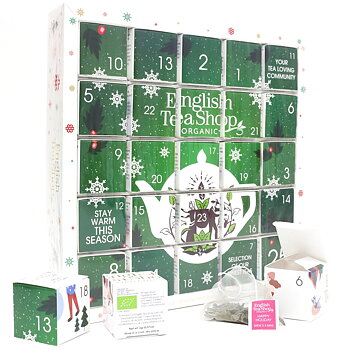 ENGLISH TEA SHOP – Adventskalender / Tekalender EKO – Grön Puzzle Box