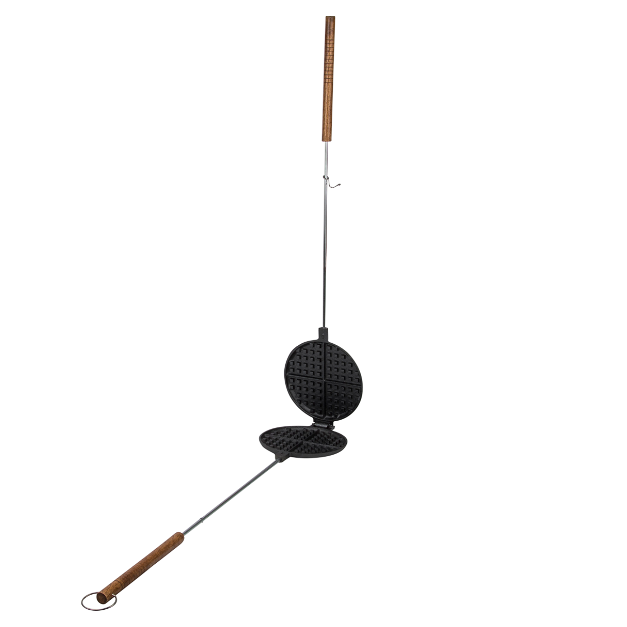 Våffeljärn i gjutjärn för öppen eld & grill - 3