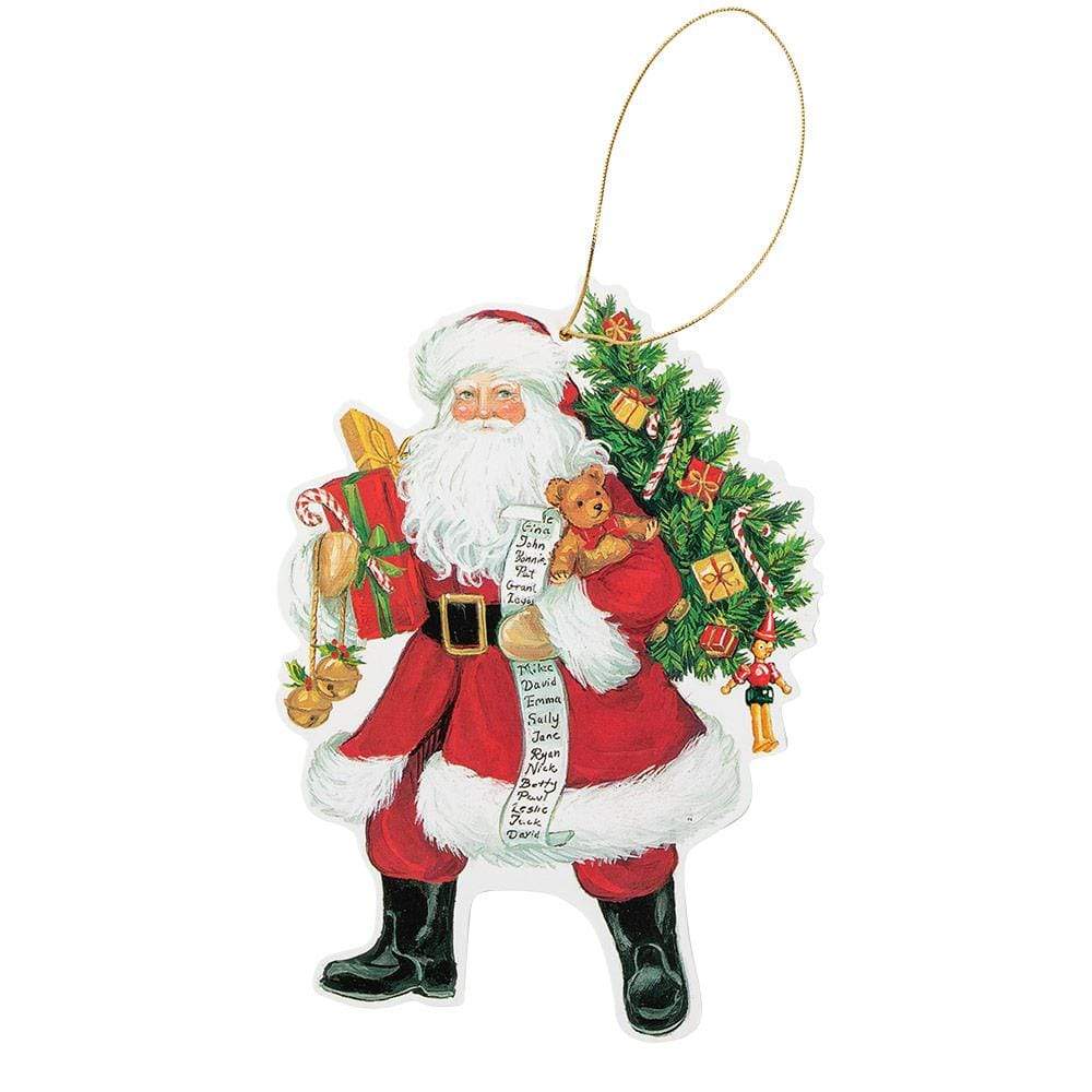 Paketkort utstansad tomte – Lynn Haney Santa 4-pack - 3
