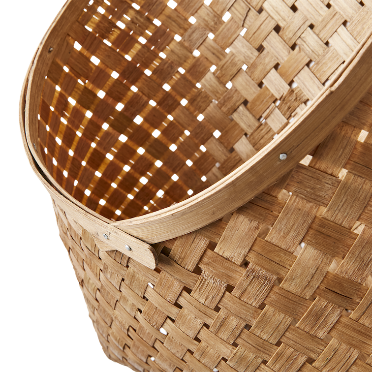 Korg SINAN i bambu med hänge stor 32x16x47cm - 5