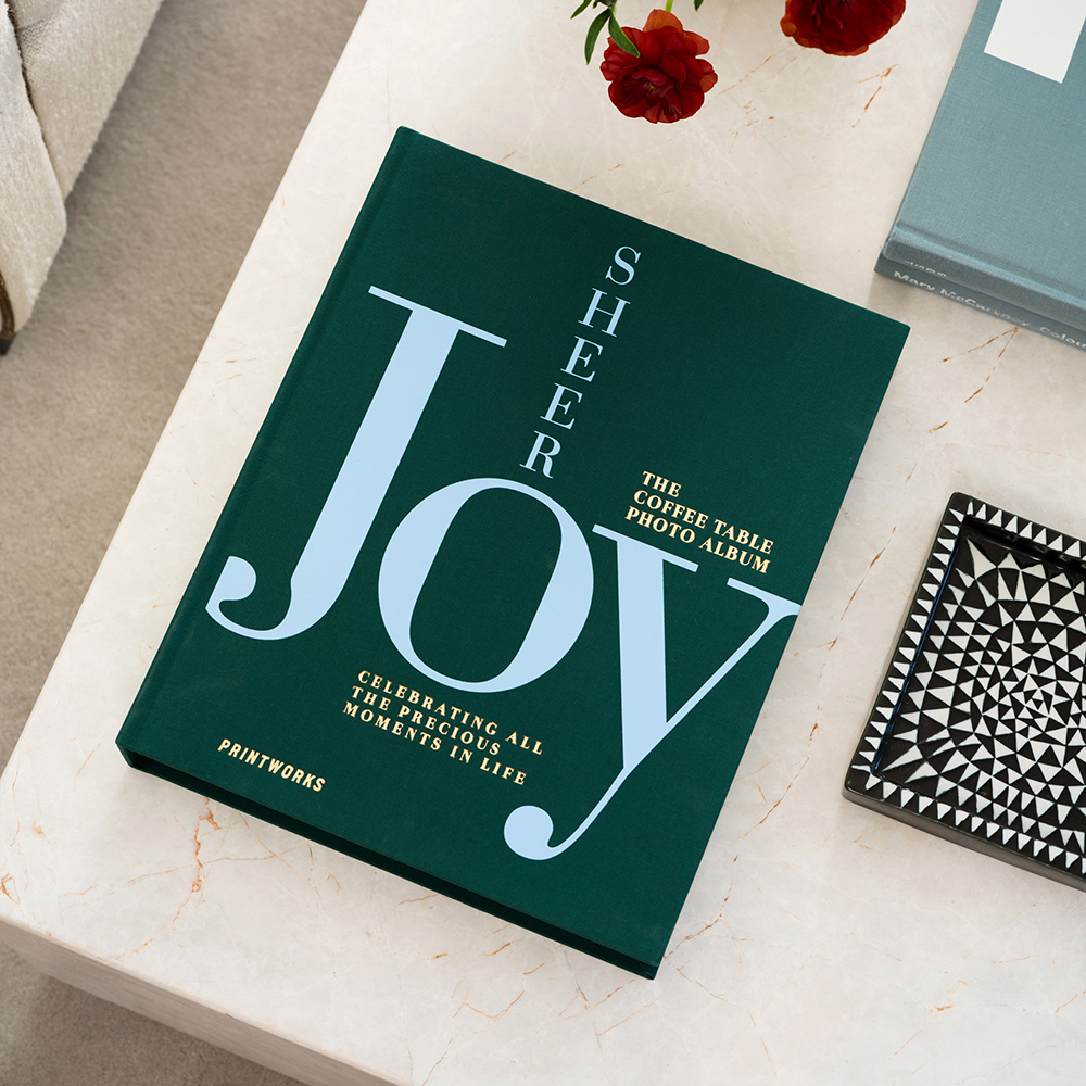 Fotoalbum "Sheer Joy" – 30 svarta sidor 33x27x5cm - 2