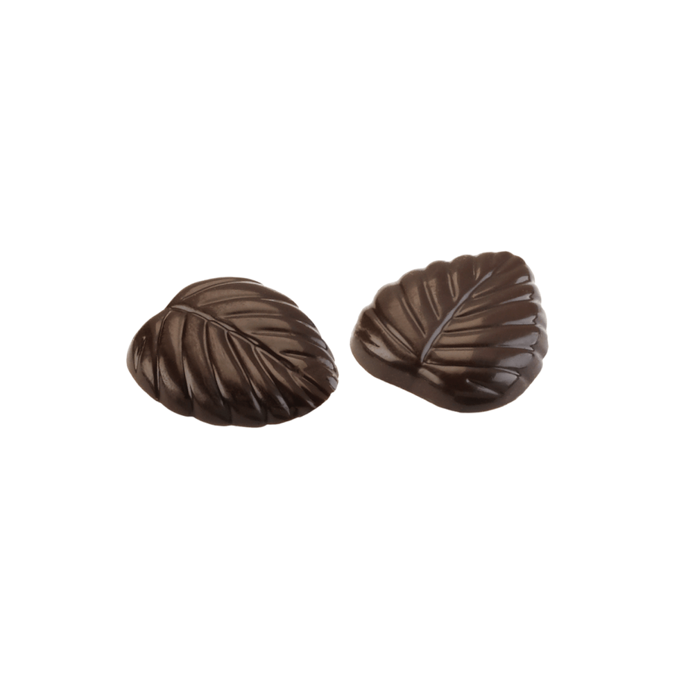 Löv av 70% mörk choklad i en vacker plåtask 60g - 3