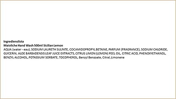Maioliche Liquid Soap – Sicilian Lemon 500ml