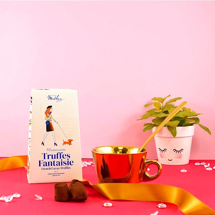 Mathez Truffes Fantaisie Paris Chic – franska krämiga chokladtryfflar 100g - 2