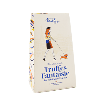 Mathez Truffes Fantaisie Paris Chic – franska krämiga chokladtryfflar 100g