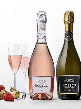 Nozeco alkoholfritt bubbel – mousserande rosé 75cl