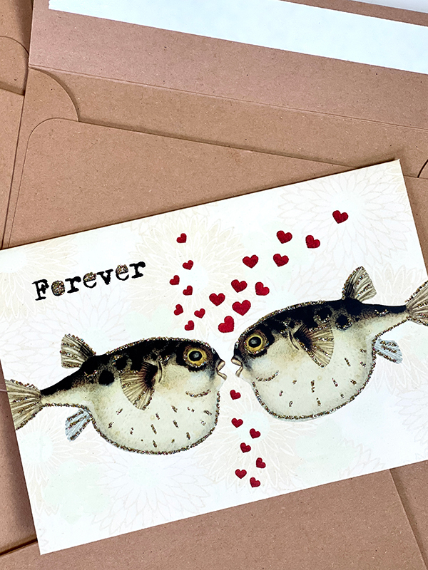 Presentkort med kuvert – FOREVER 9x13cm - 8