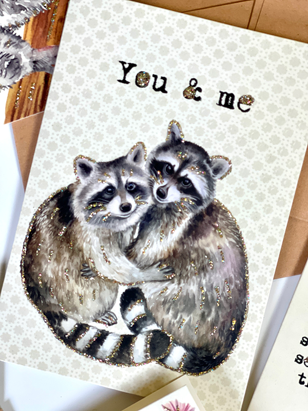 Presentkort med kuvert – You and me 9x13cm - 7