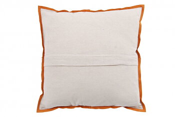 Kuddfodral PARIS SUEDE i läder Orange 45x45cm
