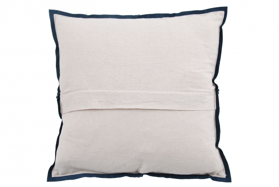 Kuddfodral PARIS SUEDE i läder Blue 45x45cm - 2