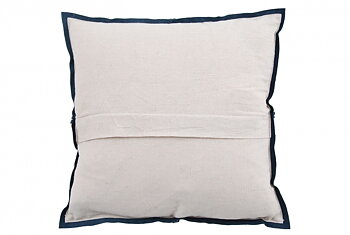 Kuddfodral PARIS SUEDE i läder Blue 45x45cm