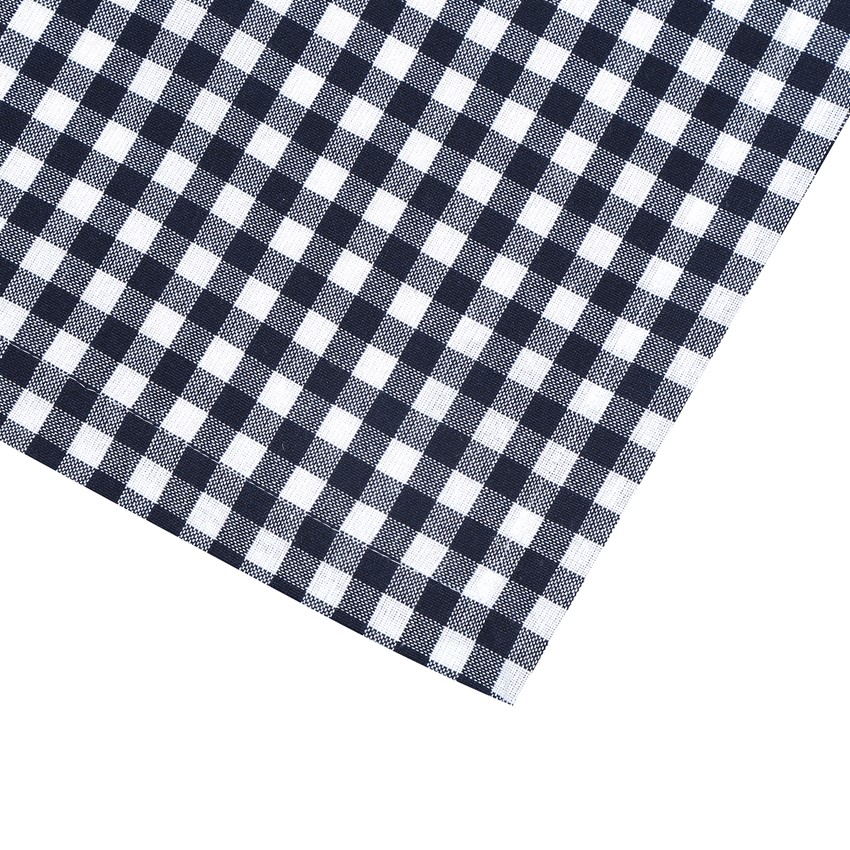 Tygservetter BELLA Recycled OEKO-TEX® – blå/vit 45x45cm 2-pack - 3