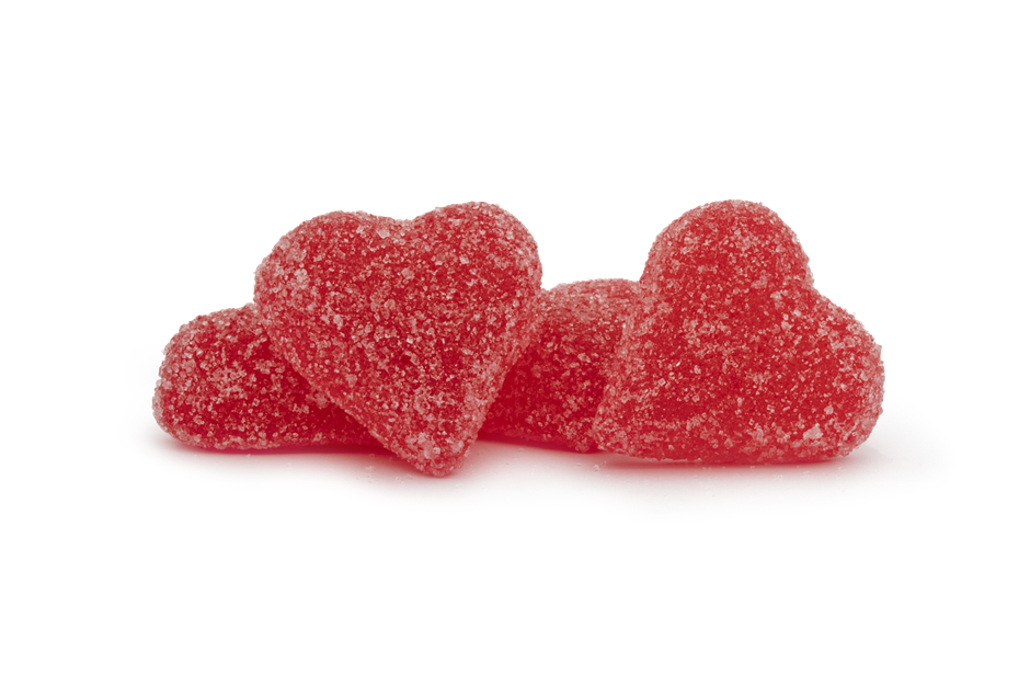 Geléhjärtan – klassiker i strut 200g - 2