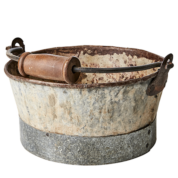 Hink / Bytta Treasure unik ~Ø:23-26cm pris/st - 4
