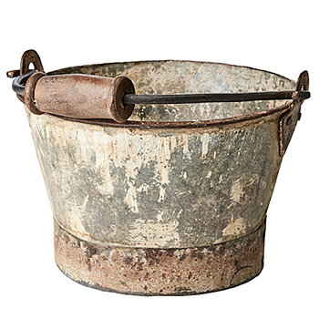 Hink / Bytta Treasure unik ~Ø:23-26cm pris/st