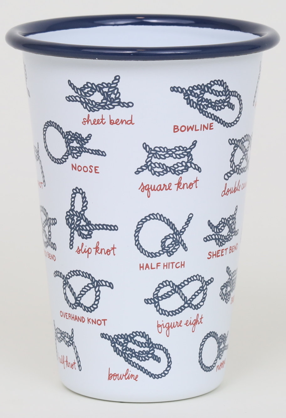 Emaljmugg / Tumbler KNOPAR – CROW CANYON / FISHS EDDY 414ml