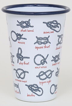 Emaljmugg / Tumbler KNOPAR – CROW CANYON / FISHS EDDY 414ml