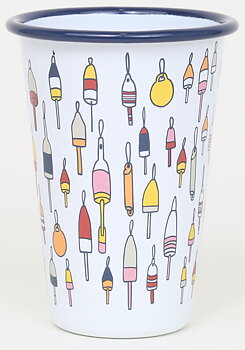 Emaljmugg / Tumbler BOJAR – CROW CANYON / FISHS EDDY 414ml