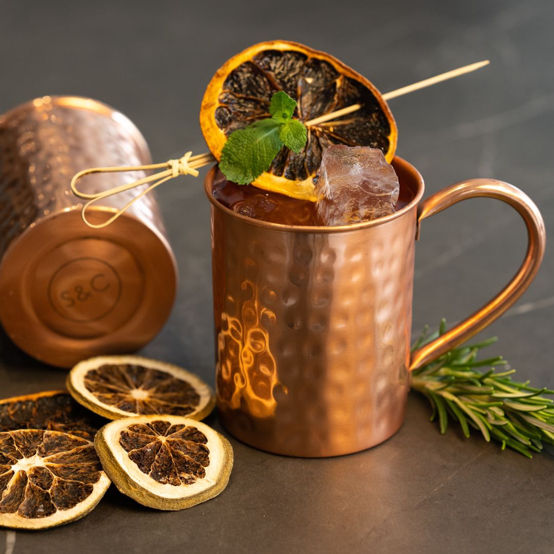 Moscow mule Muggar i äkta koppar, set med 2 muggar, Cataleya - 2