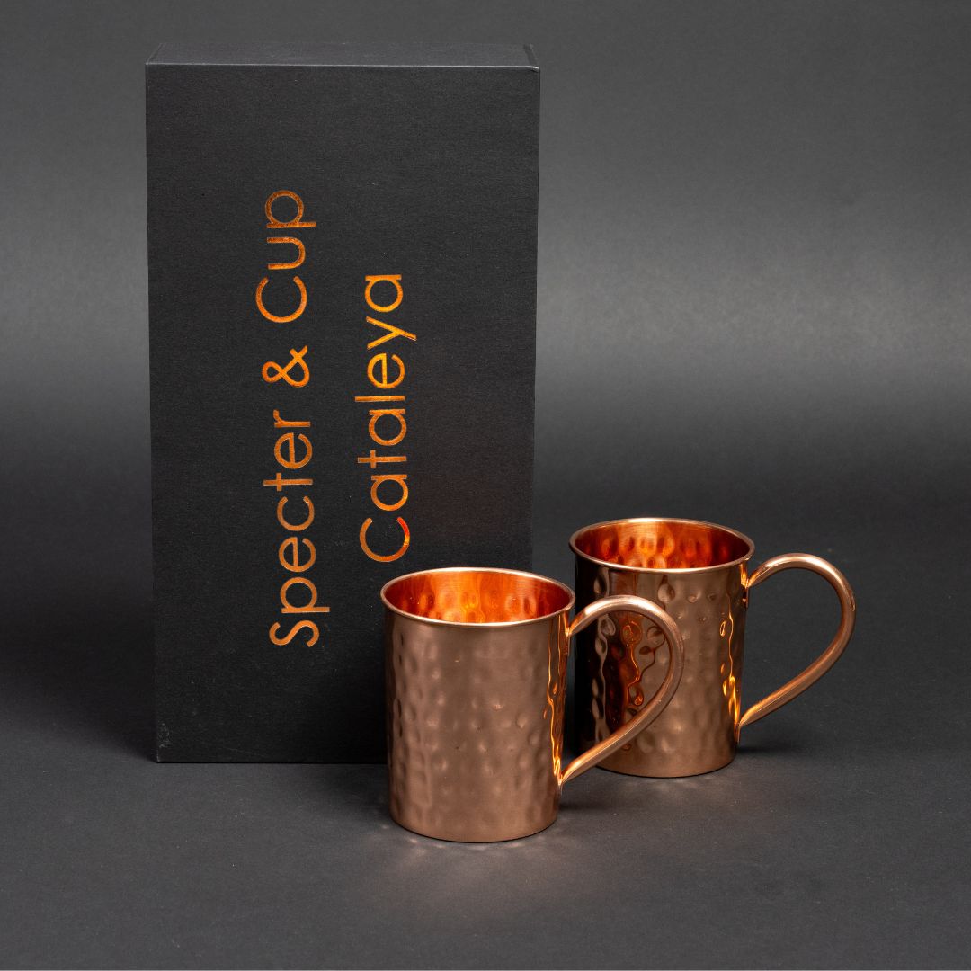 Moscow mule Muggar i äkta koppar, set med 2 muggar, Cataleya - 5