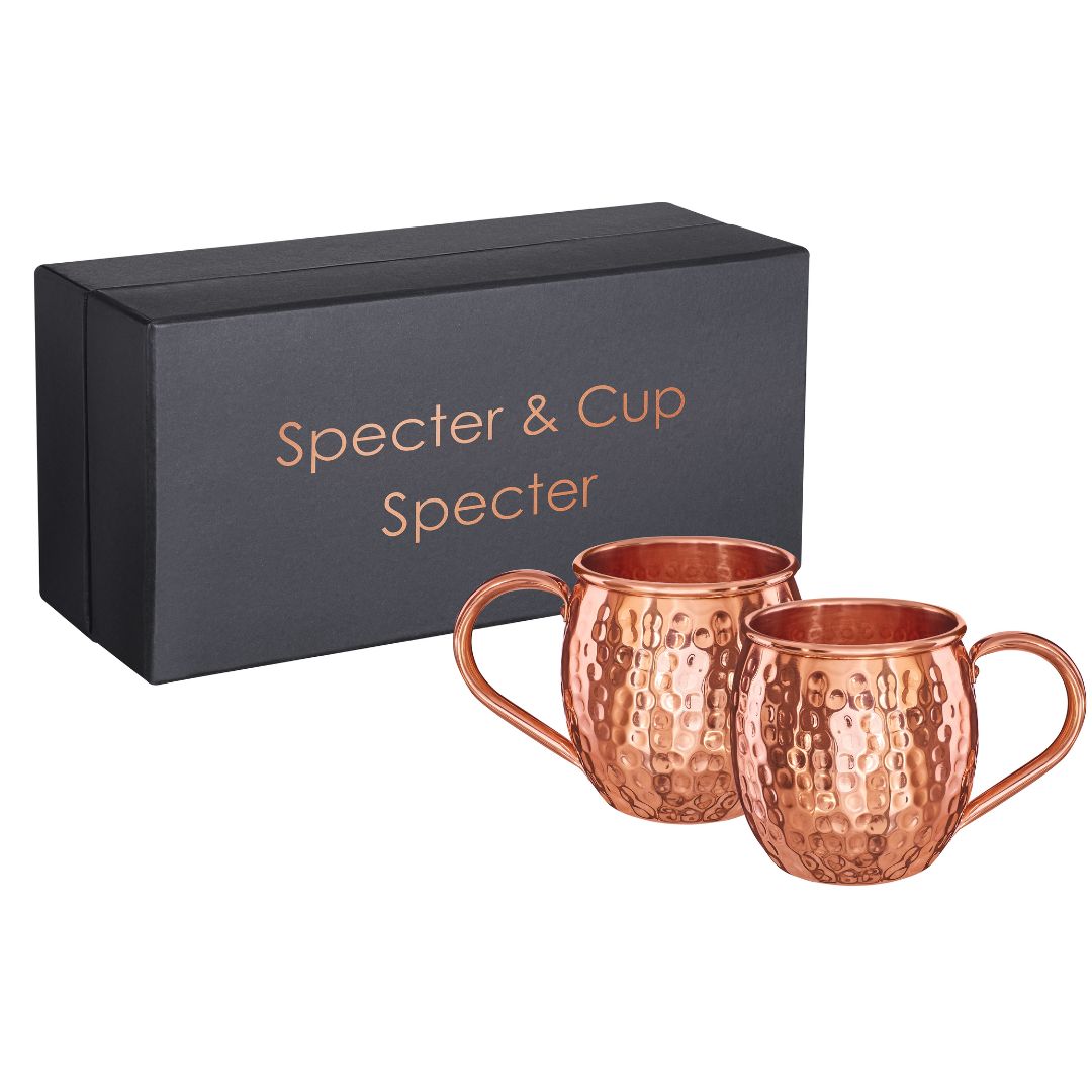 Moscow mule Muggar i äkta koppar, set med 2 muggar, Specter - 2
