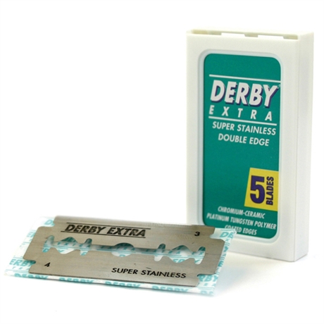 Rakblad Derby dubbelsidiga 5-pack