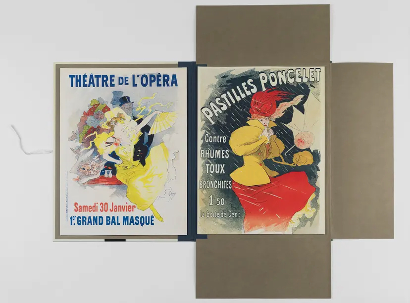 Art Portfolio PARIS POSTERS – Lyxig mapp med 8 lösa konstblad 30x42cm - 6