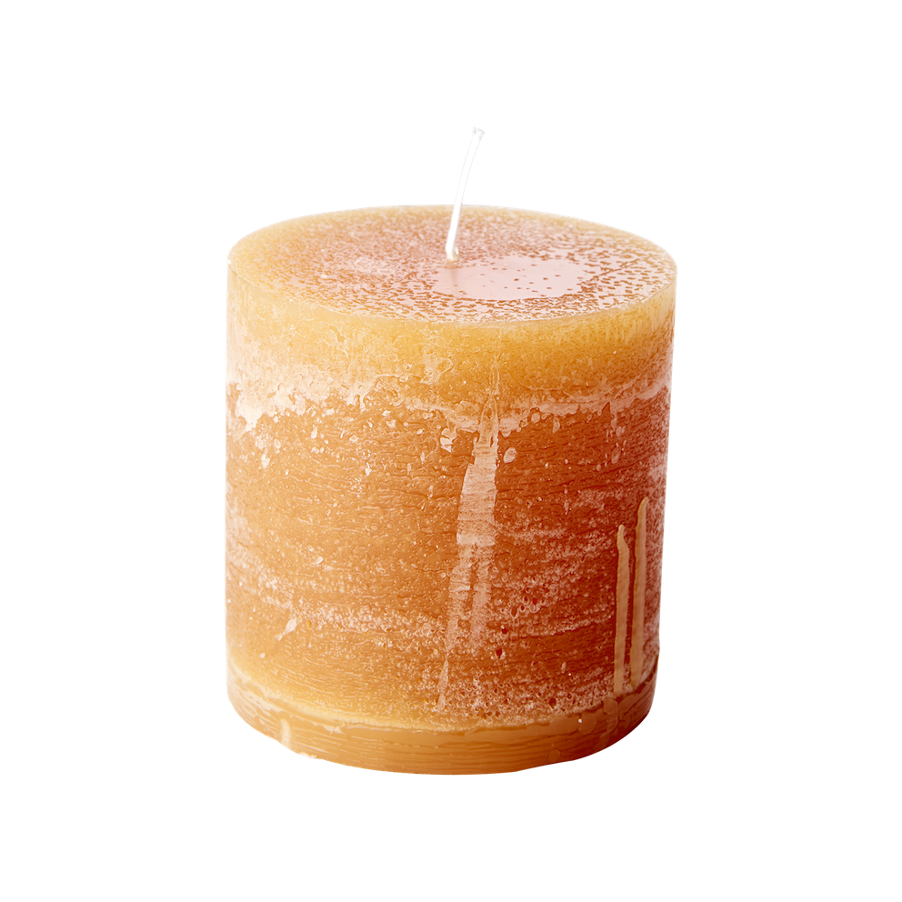 BLOCKLJUS COTÉ NORD Ocra Ø10XH10cm 60H