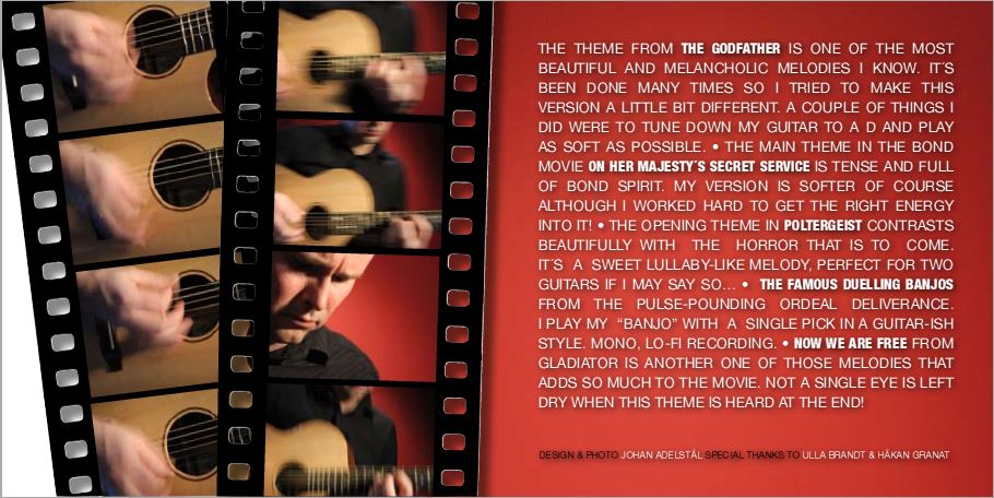 CD Erik Borelius – Movies on a String