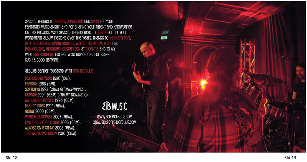 CD Erik Borelius & House of Sound - 10