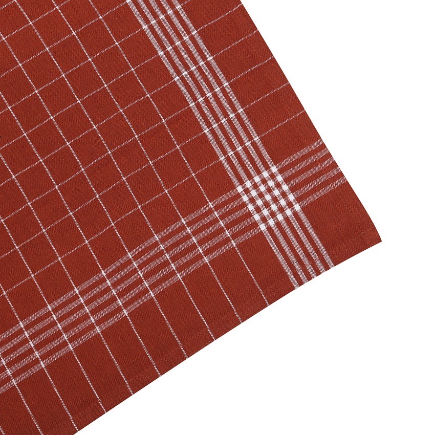 Kökshanddukar ASTRID Recycled OEKO-TEX® – Rost & Vit 50x70cm 2-pack - 3