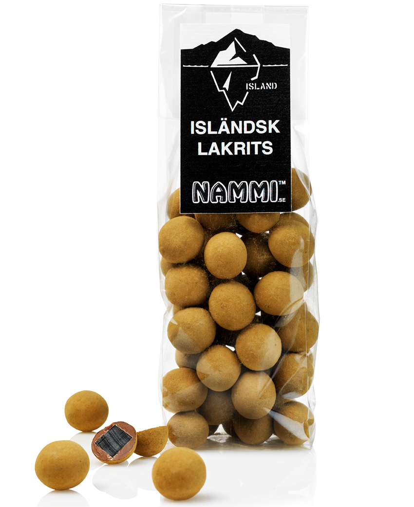 Sterkar Djúpúr – isländsk saltlakrits med choklad 140g