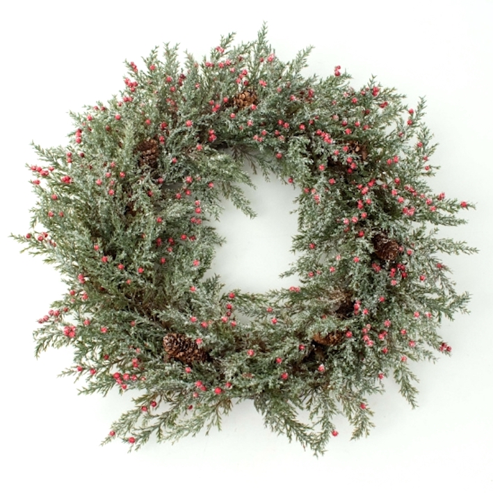 Krans Pine Berry Frost stor Ø:48cm
